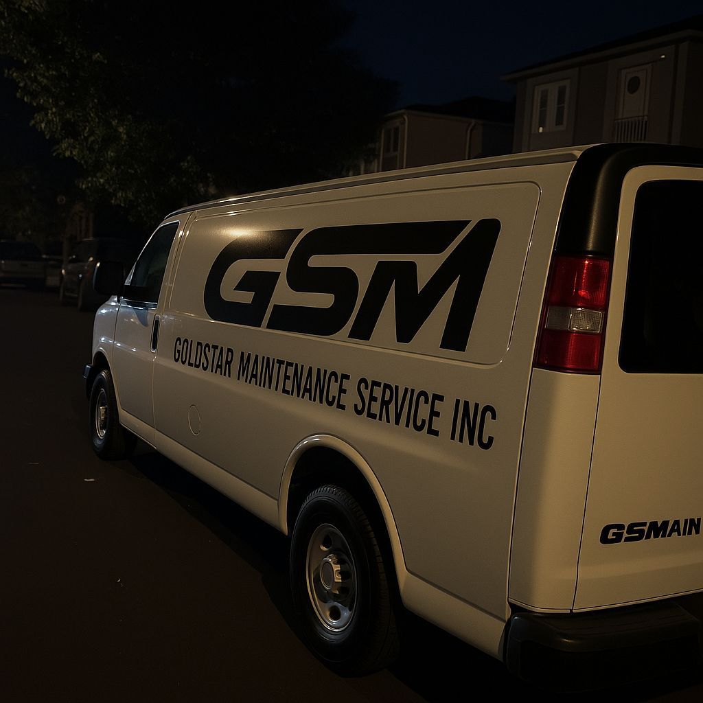 Gold Star Maintenance service truck